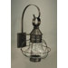 Onion Medium Base Socket Small Caged Wall Lantern