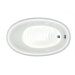 Martinique 36 x 60 x 23" Oval Whirlpool Jetted Bathtub