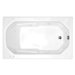 Montserrat 36 x 60 x 23" Rectangular Whirlpool Jetted Bathtub