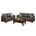 Bobkona Toni 2-Piece  Match Sofa and Loveseat