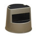 Step Stool, 13"x16, Supports 350 lb., Beige