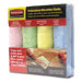 Microfiber Cloths, Color Coded, 4/PK, BE/YW/GN/PK