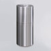 Aluminum Designer Flip Top Waste Receptacle