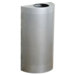 Designer Silhouettes Half Round Trash Open Top Receptacle