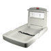Vertical Wall-Mountable Baby Changing Station in Light Platinum