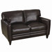 Leather Loveseat