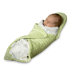 "Sleep in a Box" Baby Sleep System with Green Fleece Blanket