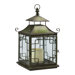 Iron and Glass Pagoda Candle Lantern