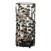 Umbrella Stand in Black and Gold