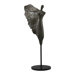 Winged Female Form Figurine in Bronze Patina