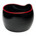 Small Blackberry Bowl in Black and Red