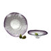Small Art Glass Bowl in Purple