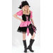 Pink Punk Pirate Child Costume