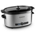 6 Quart Slow Cooker with Glass Lid