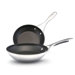 Gourmet Stainless Steel 2-Piece Non-Stick Skillet Set