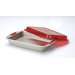 Gourmet Bakeware Covered Cake Pan with Silicone Grips