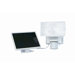 Solar Powered 30W Motion-Activated Outdoor Security Floodlight in White