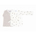 Nature's Nursery Long Sleeve Side Snap Shirt in Tan Stripes