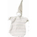 Nature's Nursery Sleeping Doll Toy in Tan Stripes