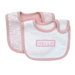 Hello Goodbye Print Bib (Set of 2)