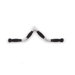 Multi Purpose V Chrome Bar with Urethane Ergo Grips