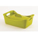 Stoneware 3 1/2-Qt. Rectangle Casserole with Lid