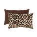 Damask Rectangular Throw Pillow