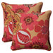 Fredrica Corded Throw Pillow (Set of 2)