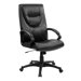 High-Back Leather Executive Chair with Layer Padded Headrest