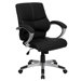 Leather Office Executive Chair with Stitching