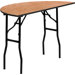 Half-Round Folding Banquet Table