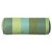 Outdoor/Indoor Vibrant Juno Stripe Teal Bolster Pillow