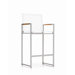 Breeze Teak Accent Bar Stool