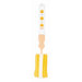 Assembled Bottle Scrubber in Yellow
