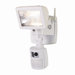 Motion Activated Light with Video Monitor in White