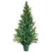 48" Mini Cedar Topiary Pine Tree with Pot in Green