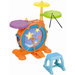 JR Rockin Band Drum Set in Orange