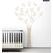 Butterfly Tree Black Label Wall Decal
