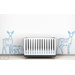 Fauna Deer Family Outline Wall Decal