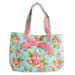 Cottage Kitchen Rose Tote Bag with Bow