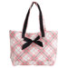 Pretty In Plaid Tote Bag with Bow