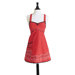 Red Bandana Bib Joan Apron