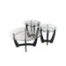 3 Piece Glass Coffee Table Set