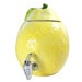 170 oz. Ceramic Lemon Beverage Dispenser in Yellow
