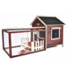 The White Picket Fence Rabbit Hutch