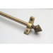 48" Inspiration Stair Rod Set with Pyramid Finials