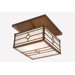 Historic California Drop Semi Flush Mount Ceiling Light