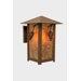 Ponderosa Pine Outdoor Ridge Top Wall Lantern