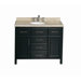 Milan 42" Single Bathroom Vanity Set