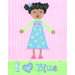 Blue Girl - Bluebell Wall Art